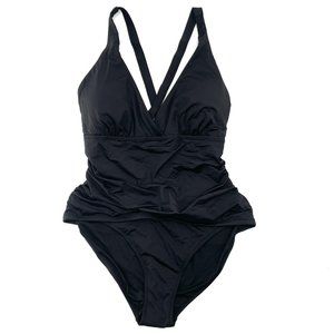 Wowease Magnetic Slimming‎ Swimsuit Halter One Piece Size 12